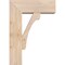 Ekena Millwork Legacy Block Smooth Bracket w/ Offset Brace, Douglas Fir, 7 1/2"W x 20"D x 28"H BKT0806X20X28LEC05SDF - alternate 4